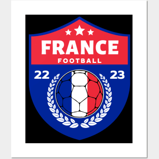 French Football Posters and Art